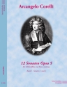 12 Sonaten op.5 Band 1 (Nr.1-2) f�r Altblockfl�te und Bc