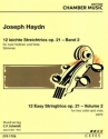 12 Streichtrios op.21 Band 2 f�r 2 Violinen und Viola Stimmen