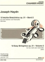 12 Streichtrios op.21 Band 2 (Nr.7-12) f�r 2 Violinen und Violoncello Stimmen