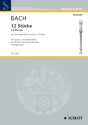 12 St�cke f�r Sopran- und Alt-Blockfl�te Spielpartitur
