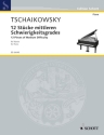 12 St�cke mittelschweren Schwierigkeitsgrades f�r Klavier