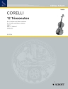 12 Triosonaten op.1 Band 1 (Nr.1-3) f�r 2 Violinen und Bc