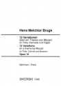 12 Variationen �ber ein Thema von Mozart op.10 f�r Fl�te, Klarinette UND FAGOTT,  STIMMEN