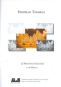12 Weihnachtslieder f�r Orgel