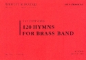 120 Hymns (extended 3rd edition) for brass band trombone 1 in Bb (treble clef)