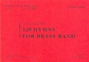 120 Hymns  for brass band Bb solo cornet