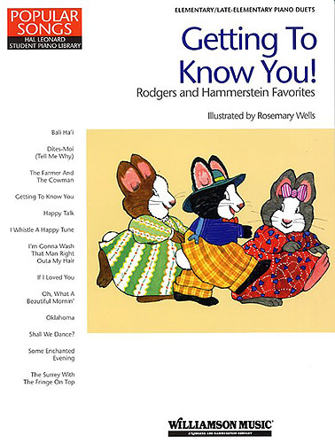 Getting to know you - Rodgers and Hammerstein favorites for piano-duet 4 hands