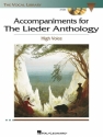 The Lieder Anthology -2 Accompaniment CD's for high voice and piano