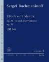 Complete Works for Piano Solo vol.4 tudes-Tableaux op.33 and op.39