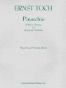 Ernst Toch, Pinocchio (Overture) Orchestra Partitur + Stimmen