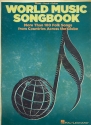 World Music Songbook songbook piano/vocal/guitar