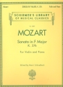 Sonate F-Dur KV376 fr Violine und Klavier