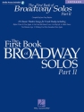 The First Book of Broadway Solos - Part II Soprano Voice Buch + Online-Audio