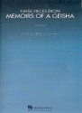 3 Pieces from Memoirs of a Geisha: for cello and piano