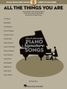 Jerome Kern, All The Things You Are Klavier Buch + CD