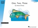 Deborah Brady, One, Two, Three Klavier Buch