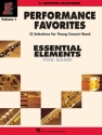 Performance Favorites vol.1 for concert band baritone saxophone