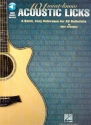 101 must-known Acoustic Licks (+Audio Access): for guitar