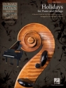 Holidays for Piano and Strings - Percussion Percussion Stimme