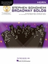 Stephen Sondheim, Stephen Sondheim Broadway Solos - Horn in F Horn Buch + CD