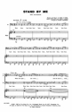Stand by Me for mixed chorus (SAB) and piano chorus score