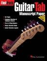 FastTrack - Guitar Tab Manuscript Paper  Buch