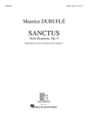 Maurice Durufl, Sanctus SATB and Organ Chorpartitur