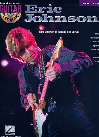Eric Johnson (+CD): guitar playalong vol.118 songbook guitar/tab