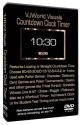 VJ World Visuals Countdown Clock Timer  DVD