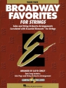 Essential Elements Broadway Favorites for Strings Streichorchester Partitur + Stimmen