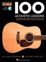 100 Acoustic Lessons (+Online Audio) for guitar