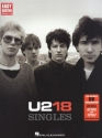 U2: 18 Singles Songbook for easy guitar with notes and tablature