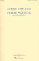 Four Motets fr gemischter Chor (SATB) a cappella Chorpartitur