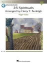 25 Spirituals Arranged by Harry T. Burleigh High Voice Buch + CD