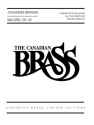 Waltzes op. 39 for brass quintet score and parts