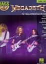 Megadeth (+CD): bass playalong vol.44 songbook vocal/bass/tab
