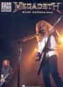 Megadeth: Bass Anthology songbook vocal/bass/tab bass recorded versions