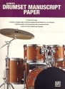 Drumset Manuscript Paper 8 Staves per Page