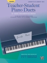 Easy Teacher-Student Piano Duets vol.2 for 5-finger piano 4 hands score