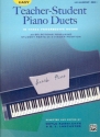 Easy Teacher-Student Piano Duets vol.3 for 5-finger piano 4 hands score