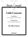 Rozin, Albert Little Concerto 2 Pno Score