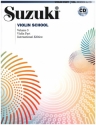 Suzuki Violin School vol.3 (+CD) for violin International Edition (dt/fr/sp)