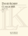 David Schiff, Class of 1915 Clarinet, Flute, Piano Trio Partitur + Stimmen