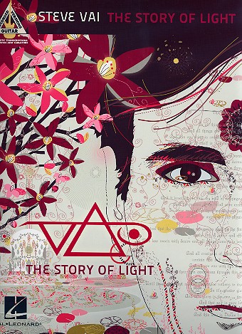 Steve Vai: The Story of Light songbook vocal/guitar/tab/rock score recorded guitar versions