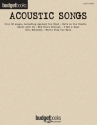 Budget Books Acoustic Songs: Songbook for easy piano