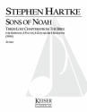 Stephen Hartke, Sons of Noah: Three Lost Chapters from the Bible Soprano and 12 Players Partitur