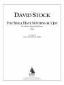 David Stock, You Shall Have Nothing but Joy Medium Voice and Piano Buch