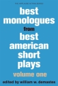 Best Monologues from Best American Short Plays  Buch
