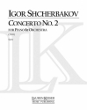 Igor Shcherbakov, Concerto No. 2 for Piano and Strings Orchestra Partitur
