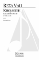 Reza Vali, Khojasteh: Calligraphy no. 10 for violin and Cello Violin and Cello Partitur + Stimmen